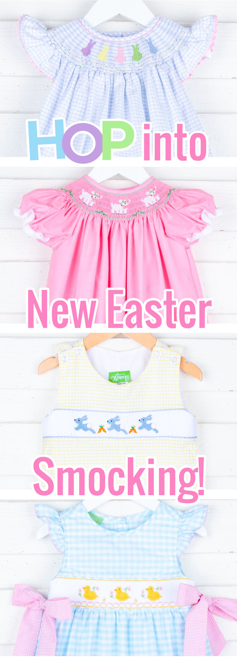 Hop into new Easter smocking!