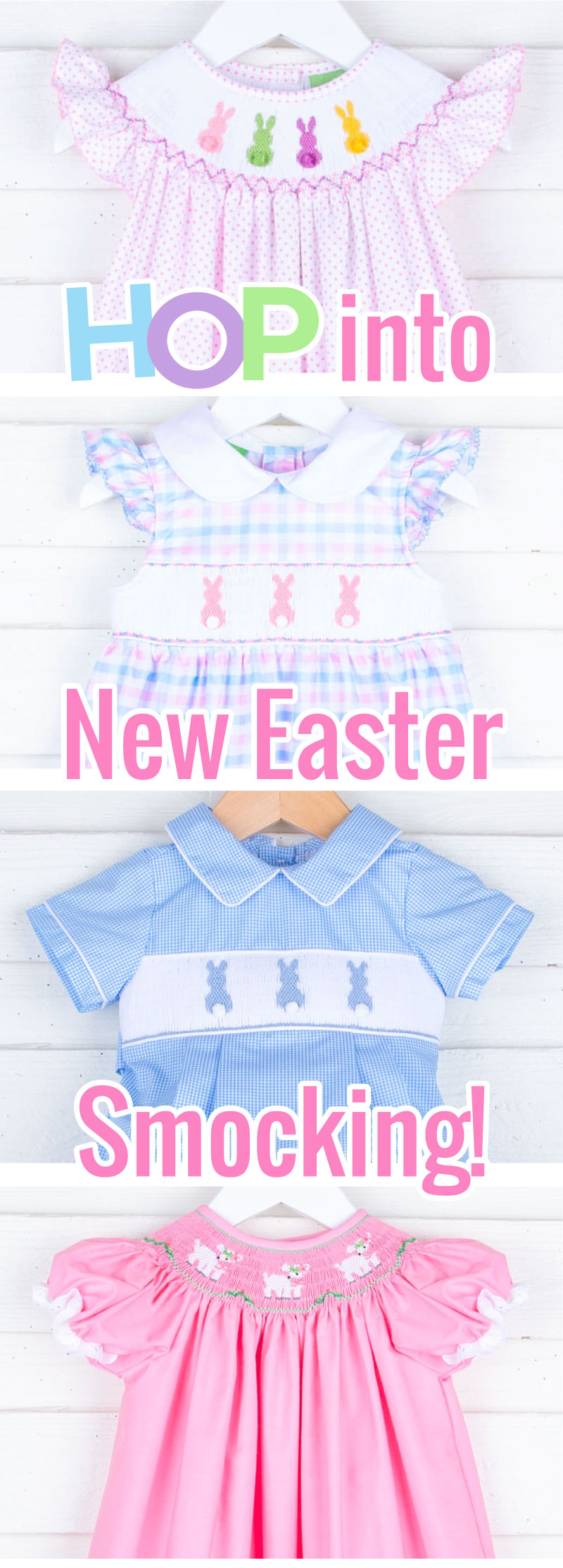 Hop into New Easter Smocking!