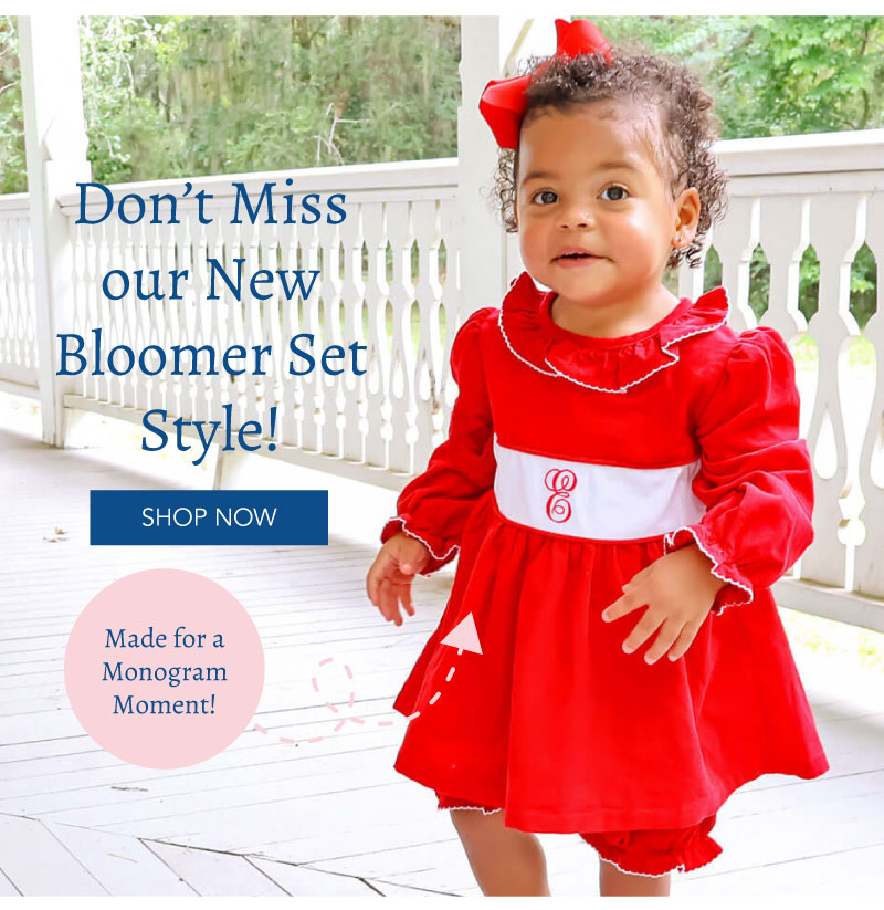 Shop Corduroy Bloomer Sets!