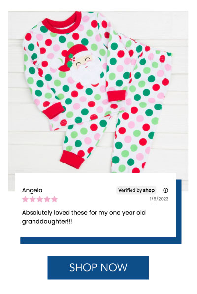 Shop Polka dot Happy Santa