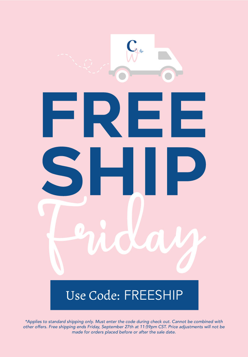 Free Ship Friday with code: FREESHIP