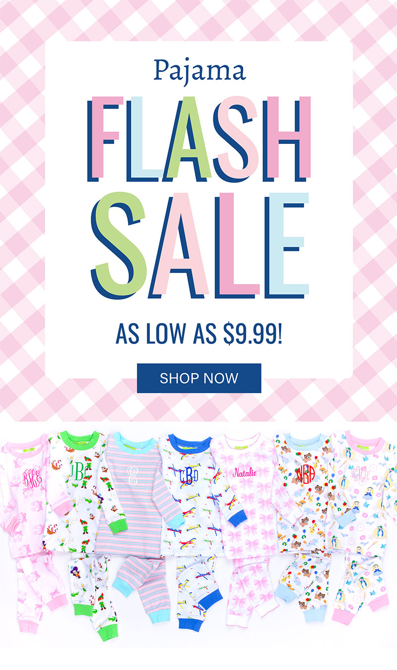 Shop Pajama Flash Sale! As Low As $9.99!