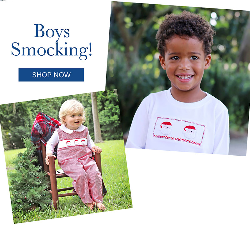 Shop Boys Smocking!