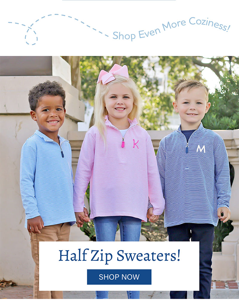 Shop Half Zip Sweaters!