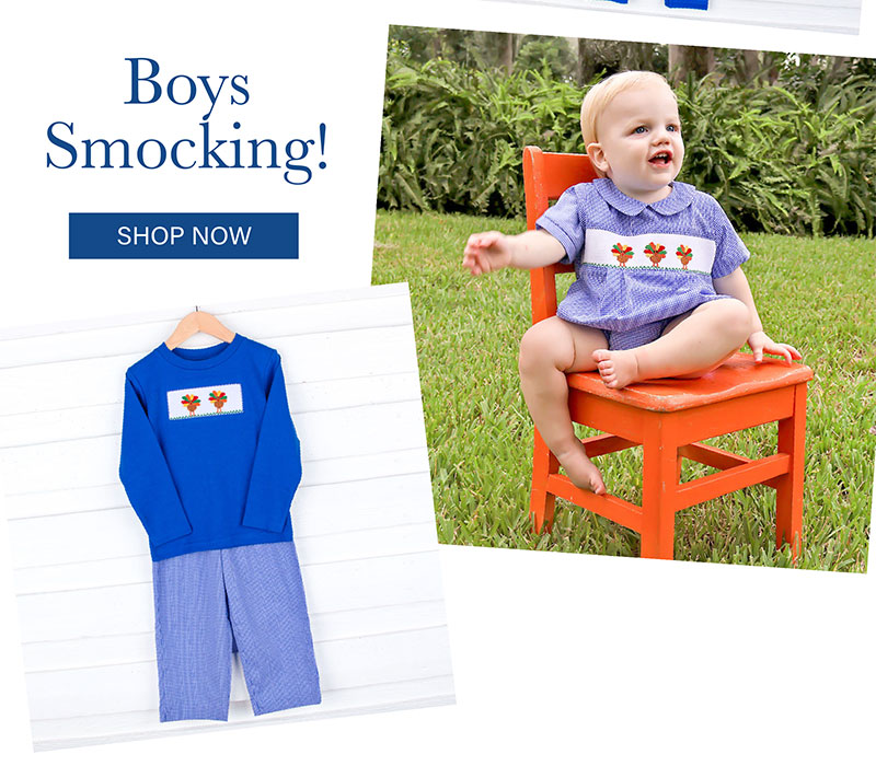 Shop Boys Smocking