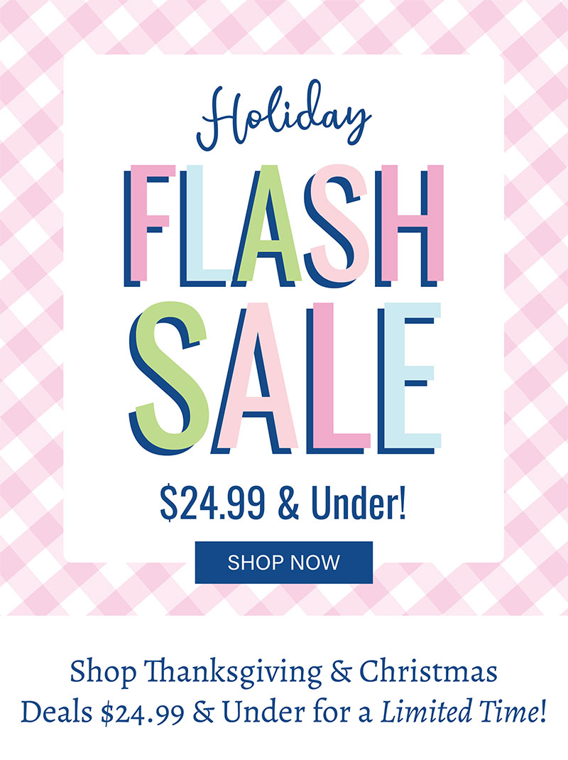 Holiday Flash Sale! $24.99 & Under on Thanksgiving & Christmas Knits!