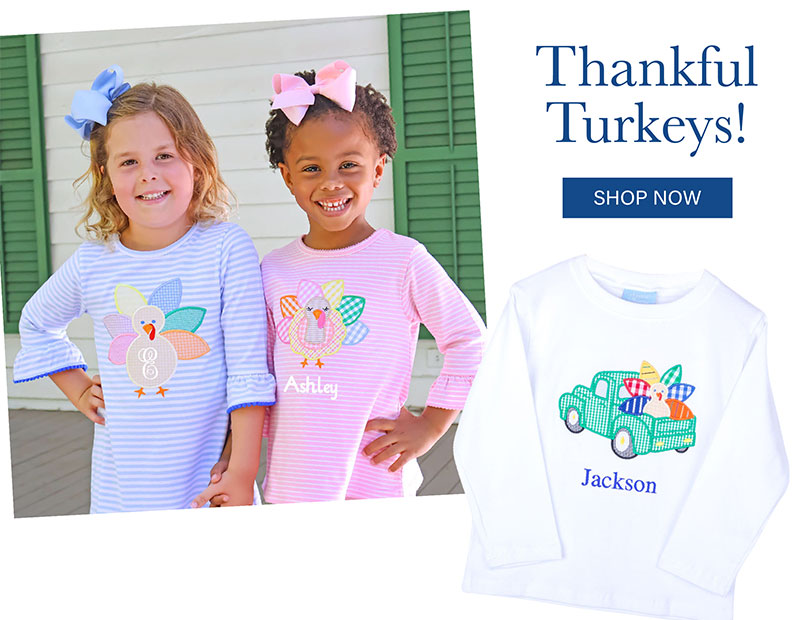 Shop Thankful Turkeys!