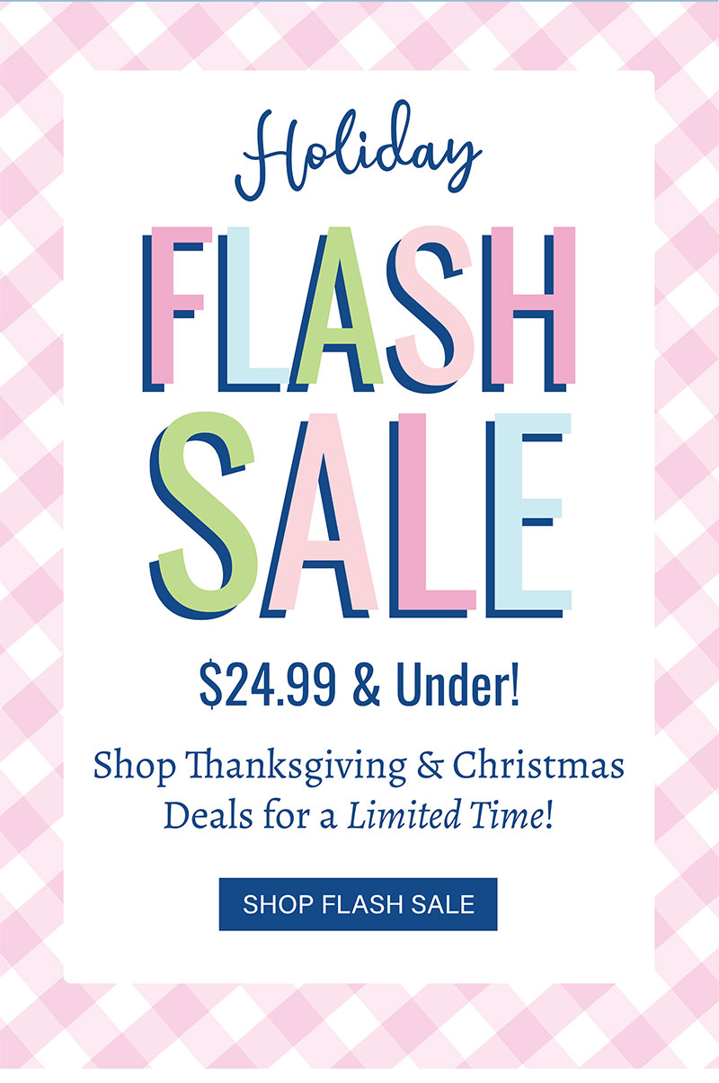 Shop Our Holiday Flash Sale!