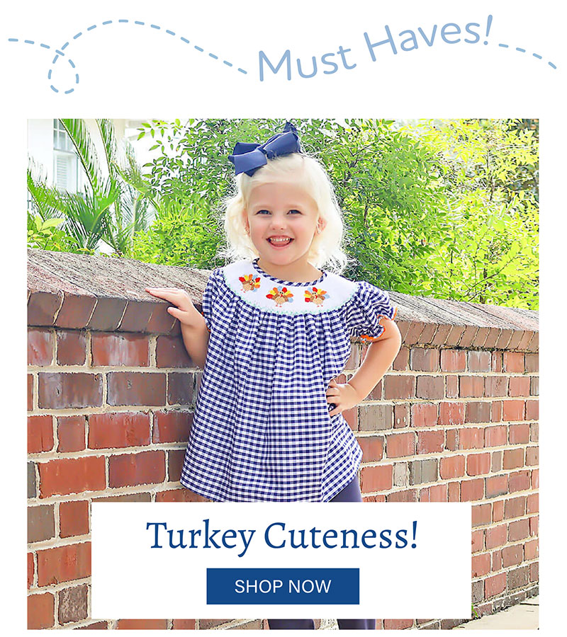 Shop Must Haves! Shop Turkeys!