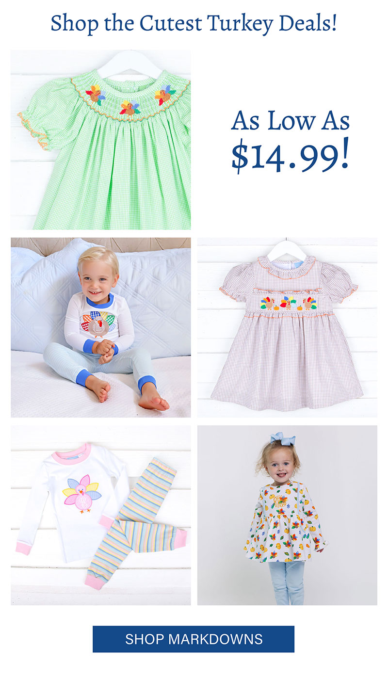 Shop The Cutest Turkey Deals! As Low As $14.99!