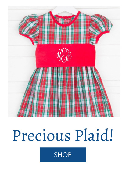 Shop Precious Plaid!