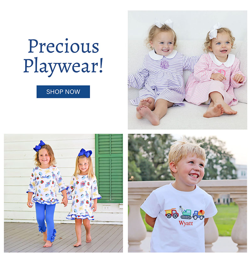 Shop Precious Playwear!