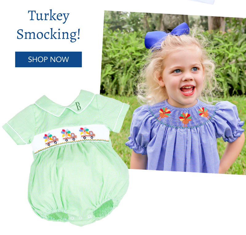 Turkey Smocking! Shop Now