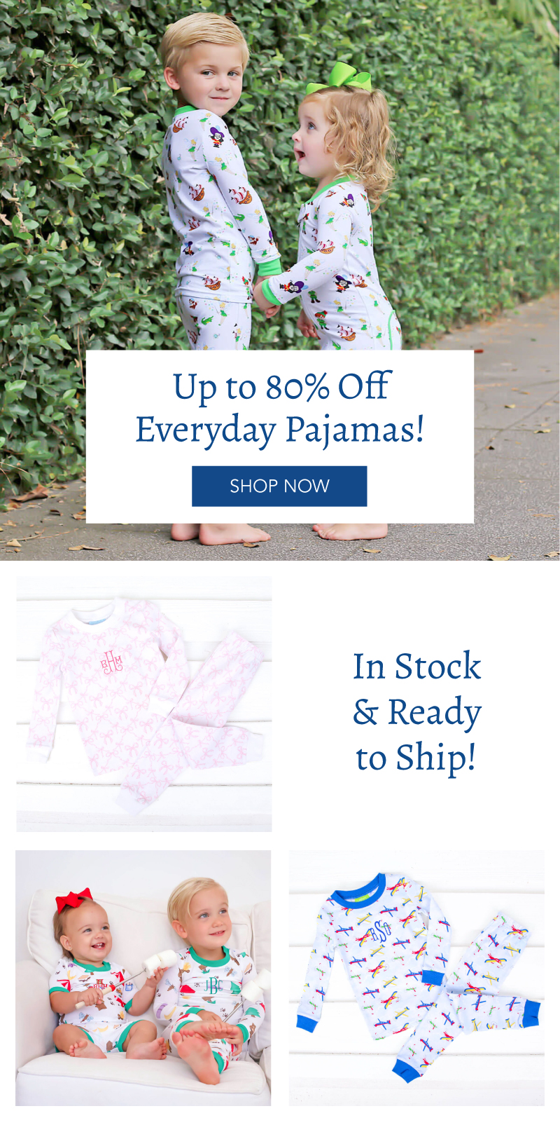 Everyday Pajamas! Shop Now