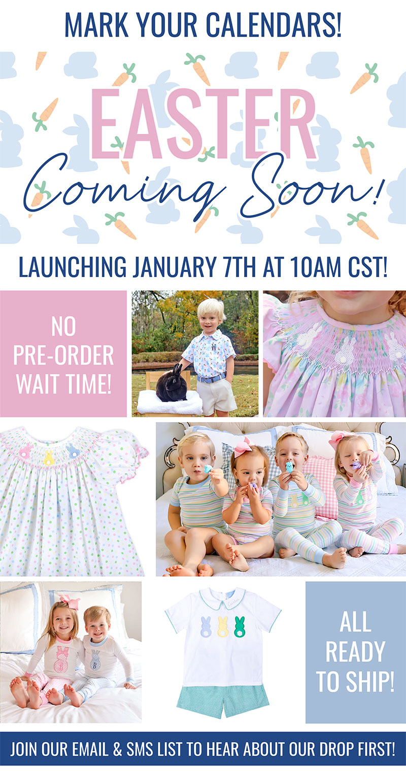 Exciting Easter News! Launching January 7th at 10am CST!