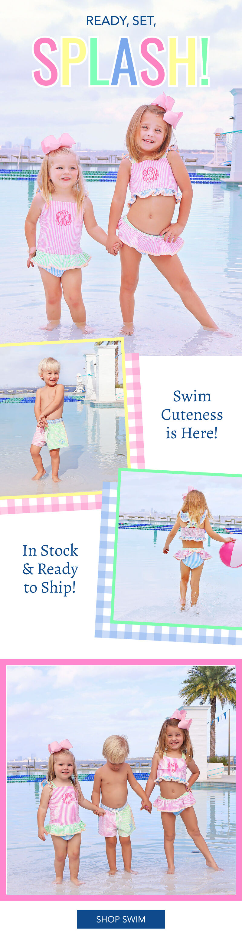 Ready, Set, Splash! Shop Swim