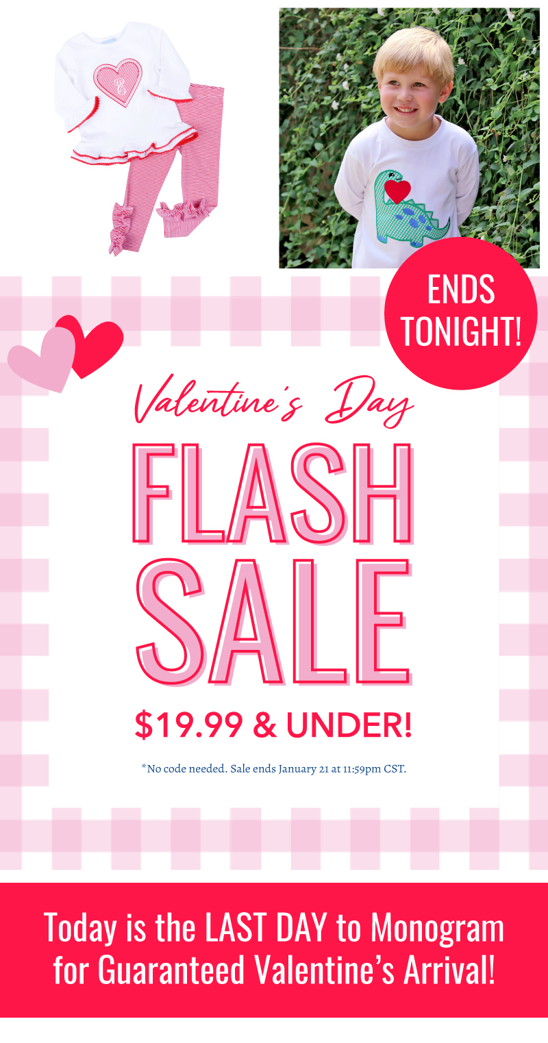 Valentine's Day Flash Sale Ends Tonight!