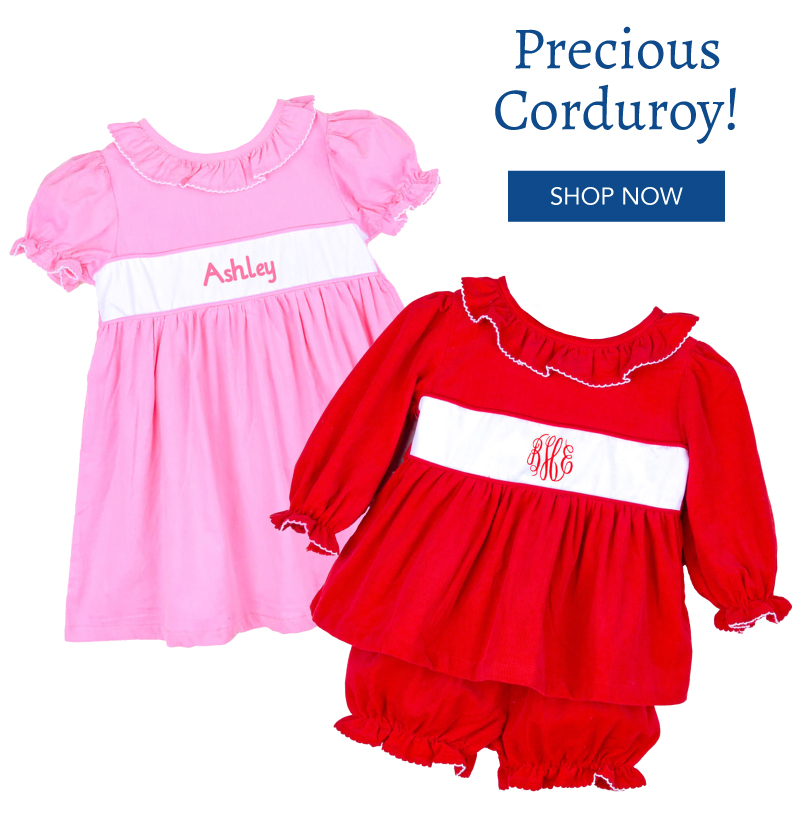 Precious Corduroy! Shop Now