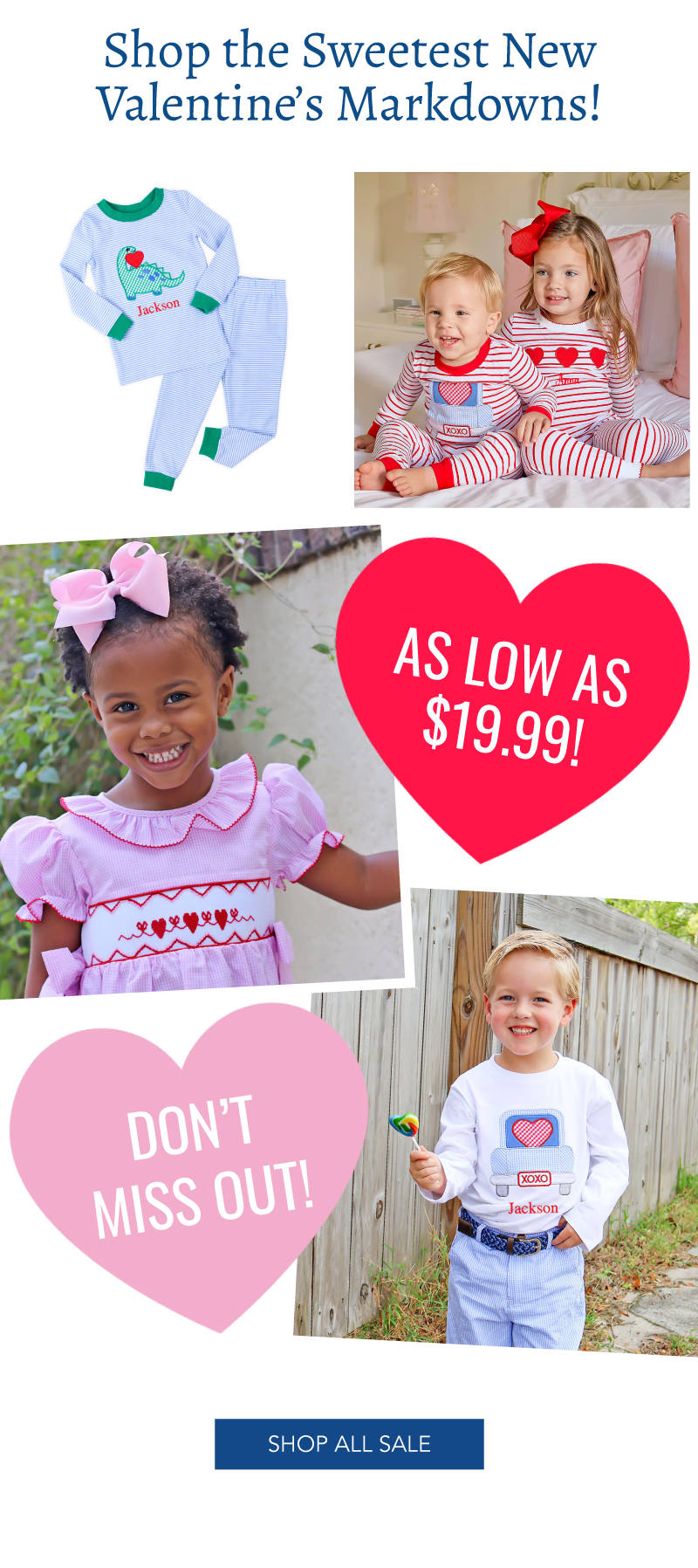 Shop The Sweetest New Valentine's Markdowns! As Low As $19.99! Don't Miss Out! Shop Now