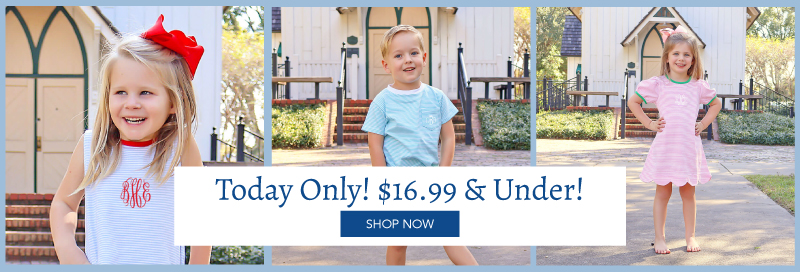 Today Only! $16.99 & Under! Shop Now