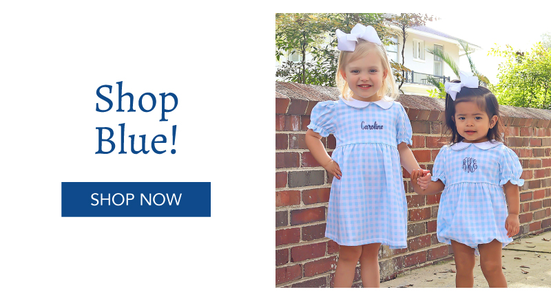 Shop Blue! Shop Now