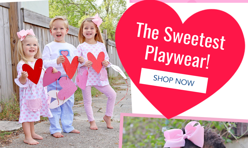 The Sweetest Playwear! Shop Now