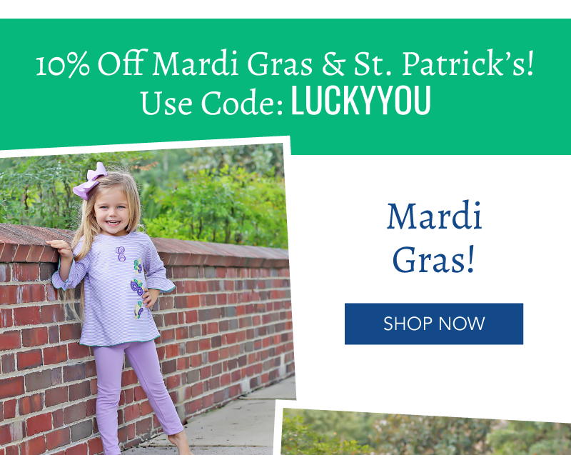 Mardi Gras! Shop Now